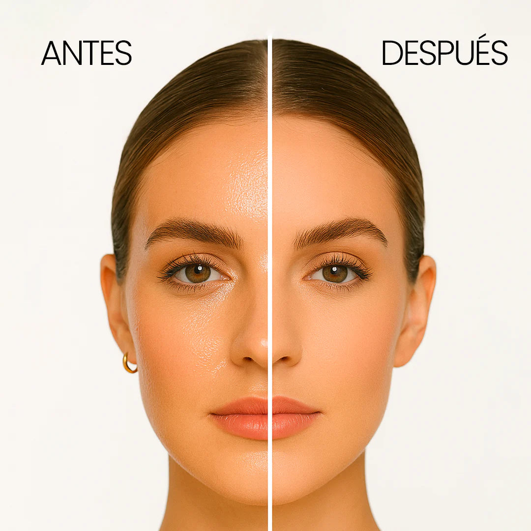 Polvo compacto en gel anti grasa - Montoc