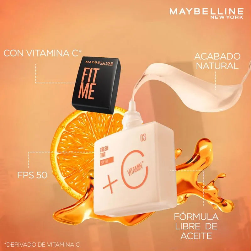 Base Tinta Fit Me - Maybelline