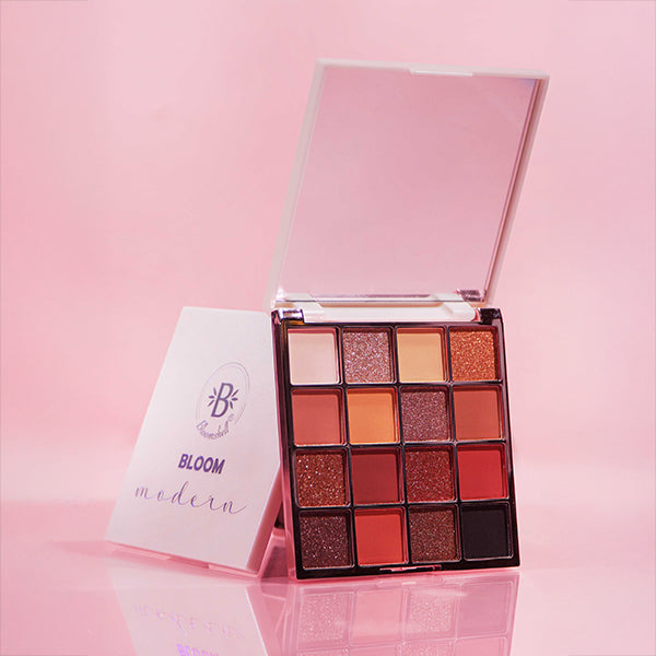 Paleta de sombras Bloom modern x 16 - Bloomshell