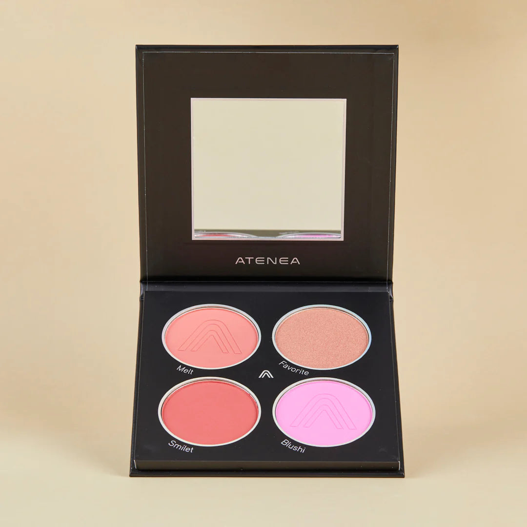 Paleta de rubores GLAM BLACK - Atenea