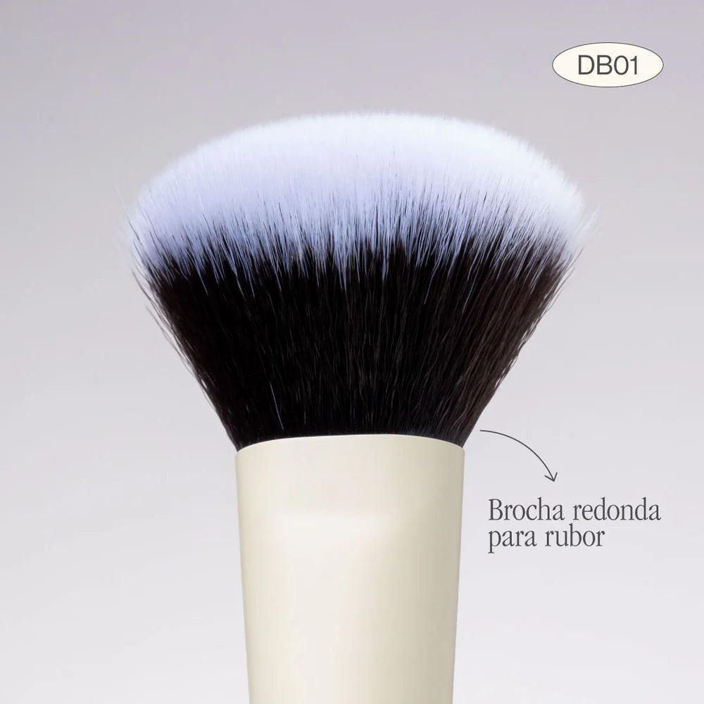 Brocha DUO POLVO/RUBOR DB01 - ATENEA