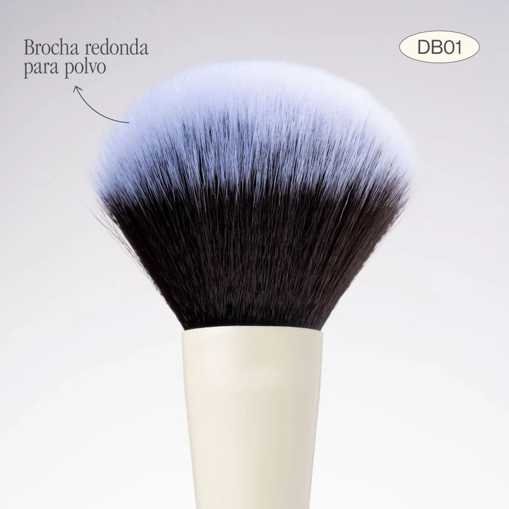 Brocha DUO POLVO/RUBOR DB01 - ATENEA