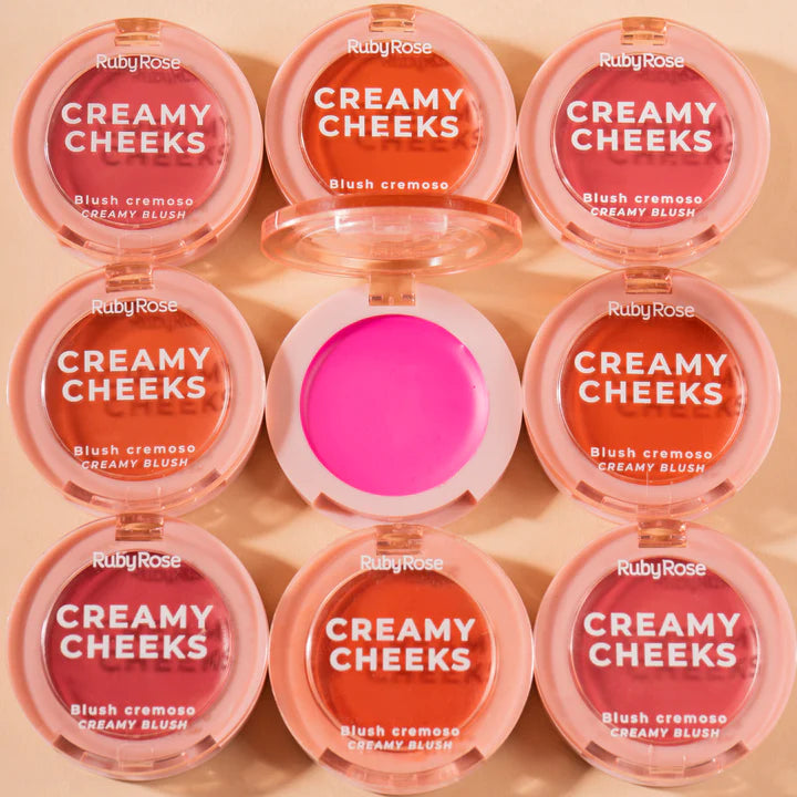 Rubor Compacto Creamy Cheeks - RUBY ROSE