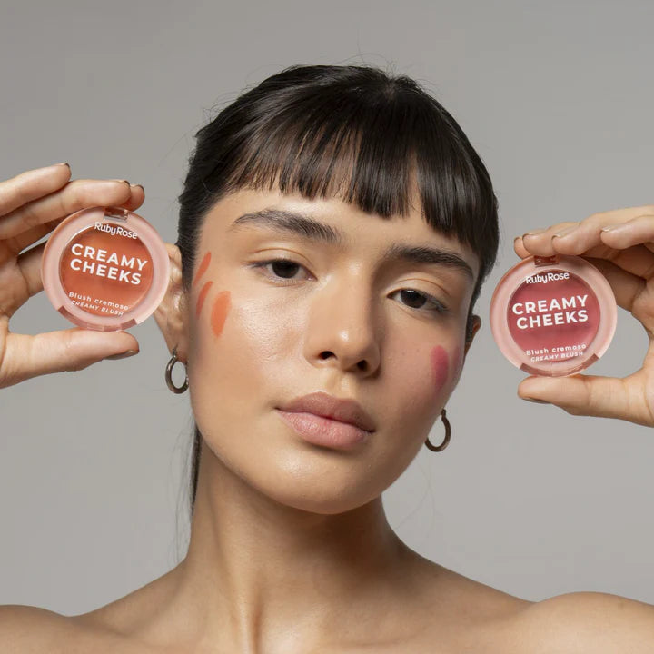 Rubor Compacto Creamy Cheeks - RUBY ROSE