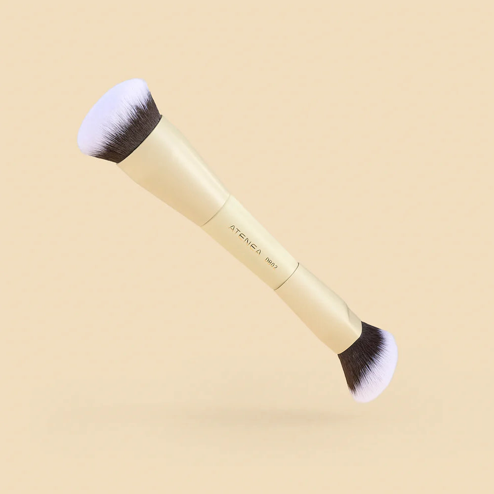 Brocha DUO BASE/ PRODUCTOS EN CREMA DB02 - Atenea