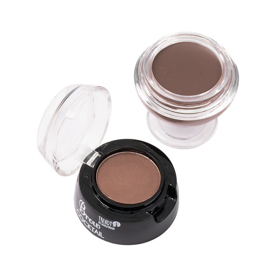 Cóctel De Cejas Trendy Betún + Polvo - Trendy