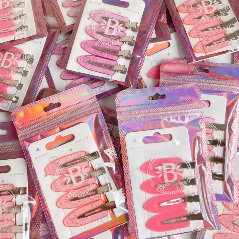 Pinzas para el cabello x4 - Blomshell