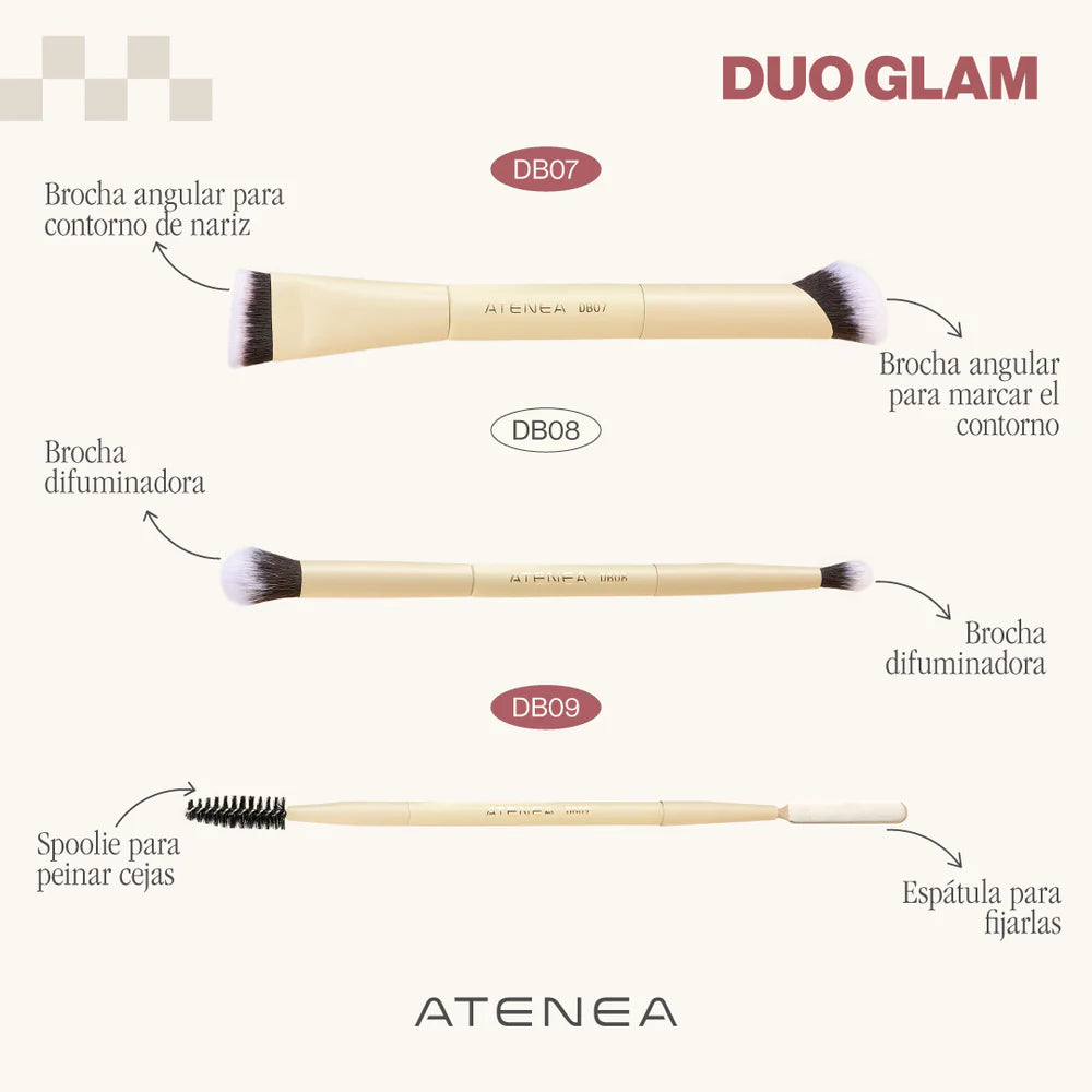 Brocha DUO DIFUMINADORAS DB08 - Atenea