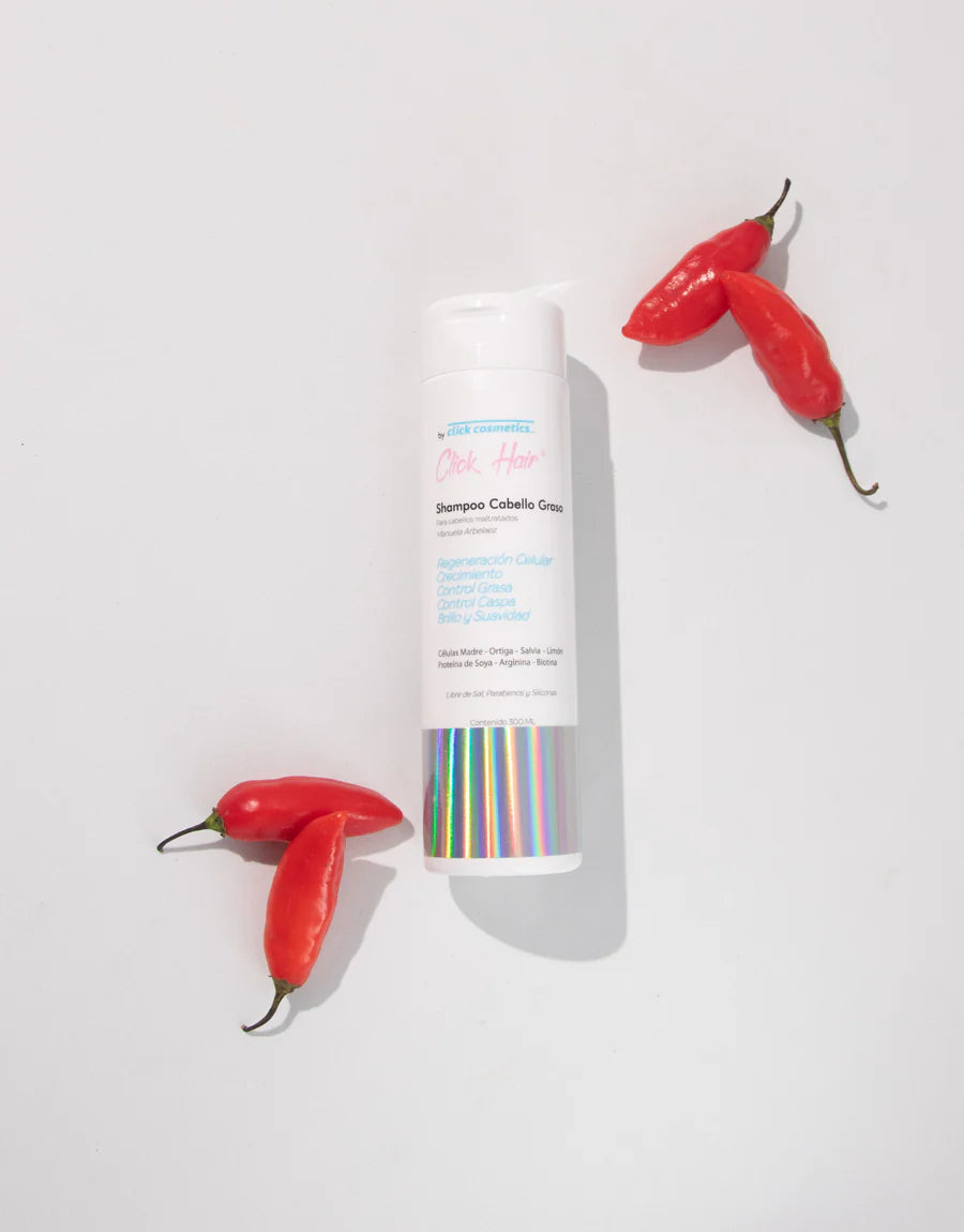 Shampoo control grasa AJÍ 🌶️ - Click hair