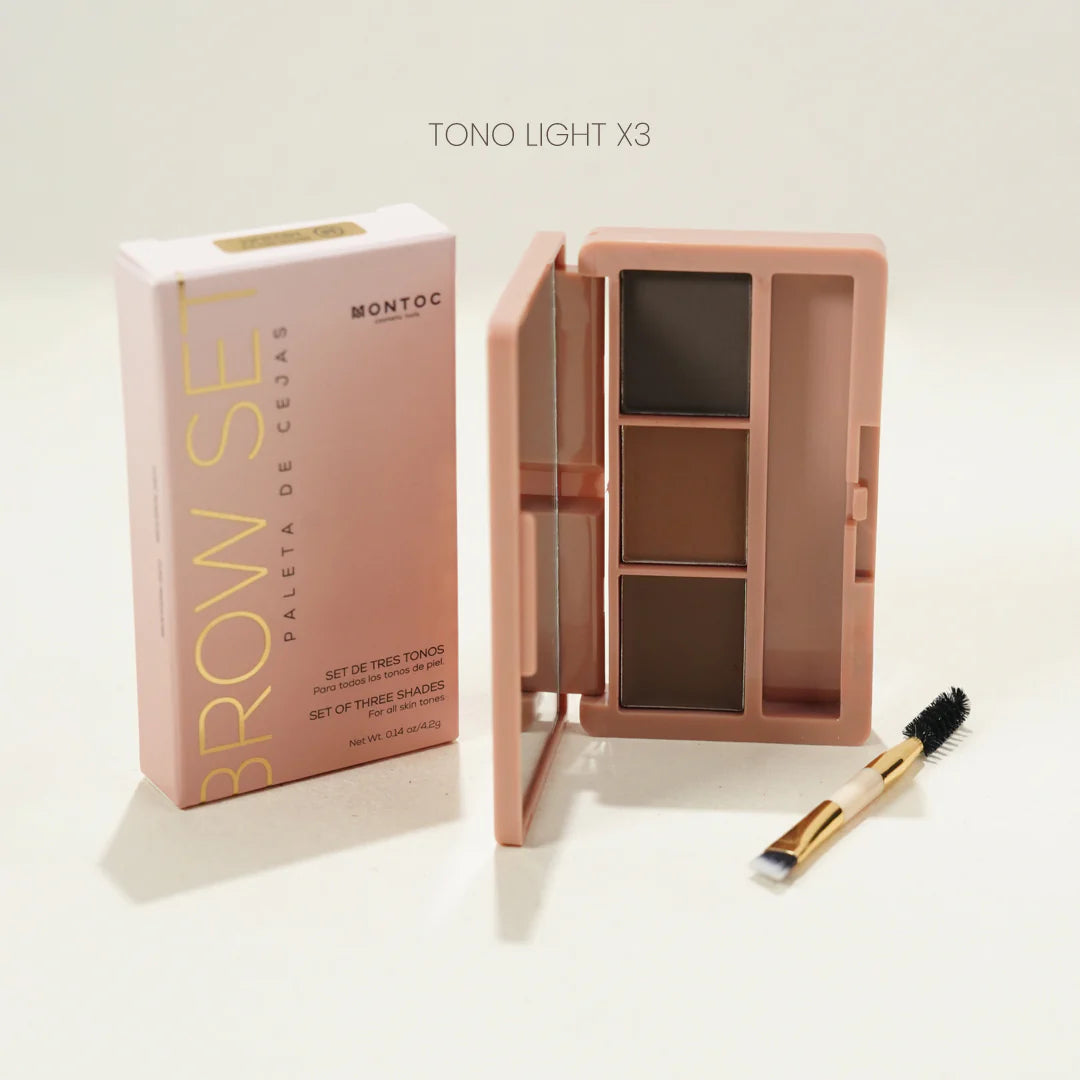 Brow set trio de cejas - Montoc