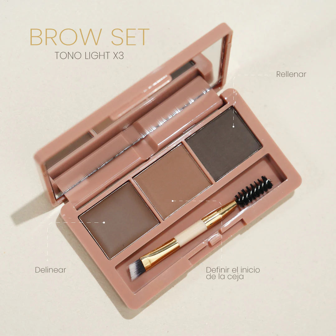 Brow set trio de cejas - Montoc