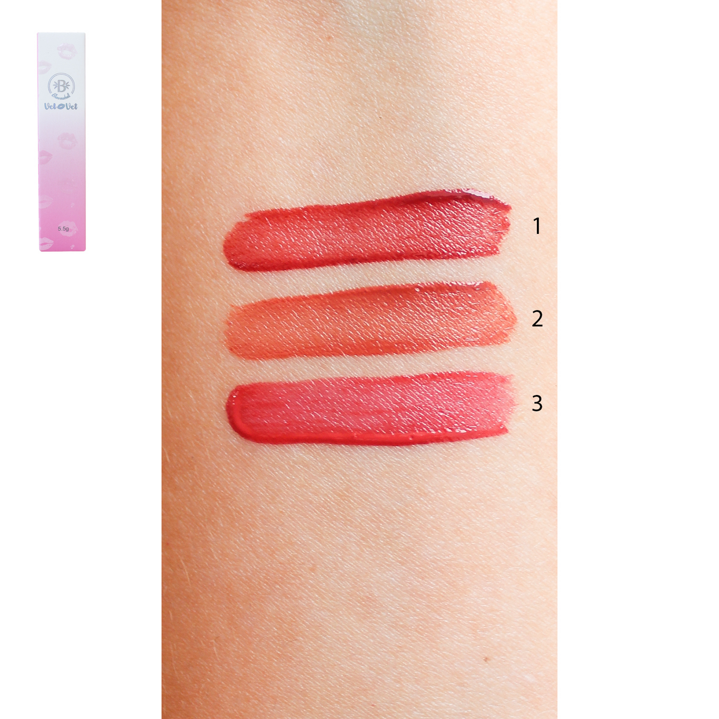 Tinta de labios velvet 2 en 1 - Bloomshell