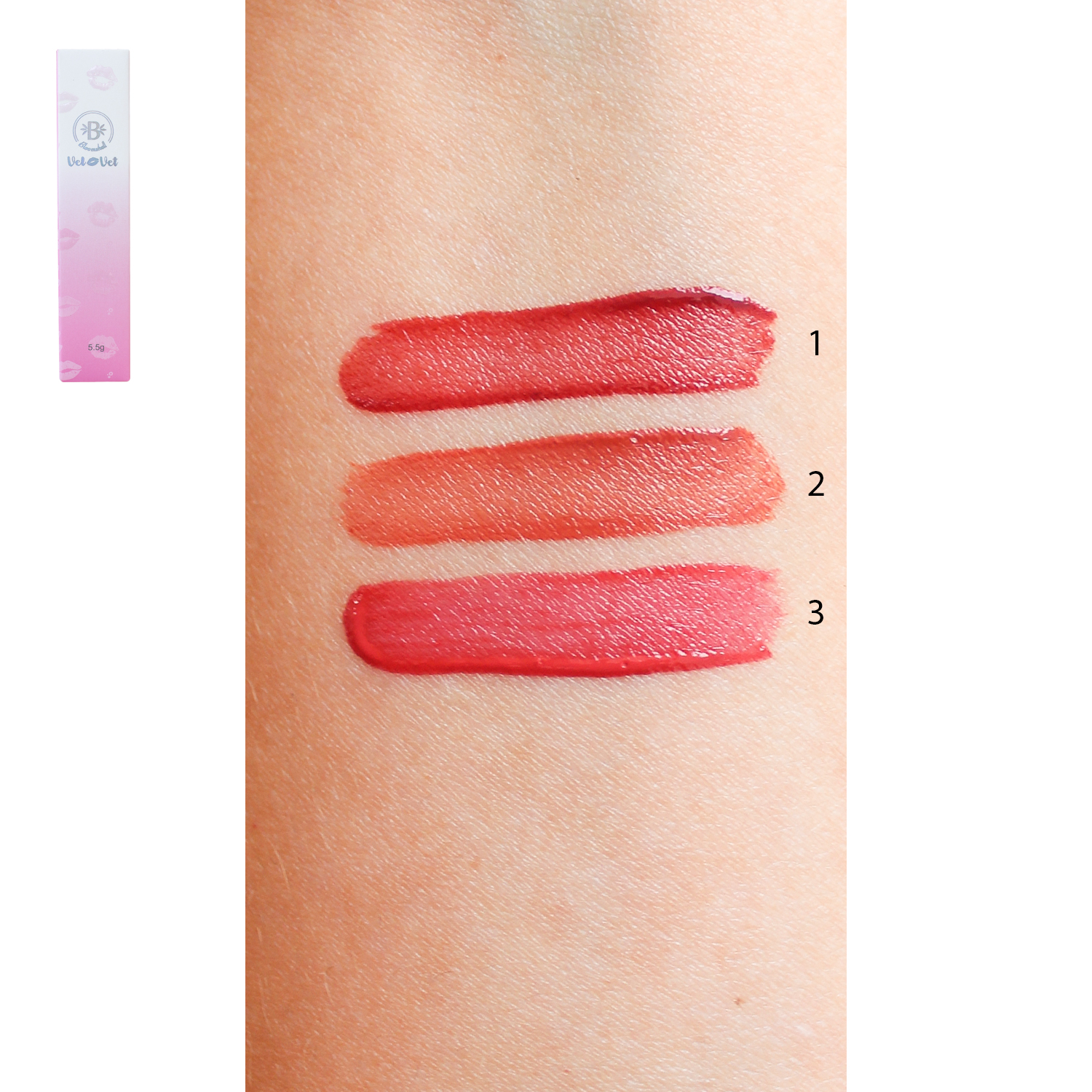 Tinta de labios velvet 2 en 1 - Bloomshell