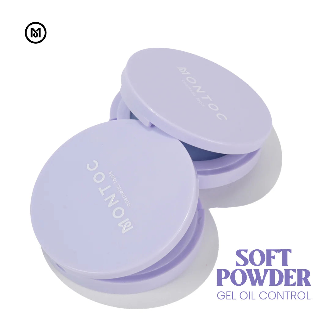 Polvo compacto en gel anti grasa - Montoc