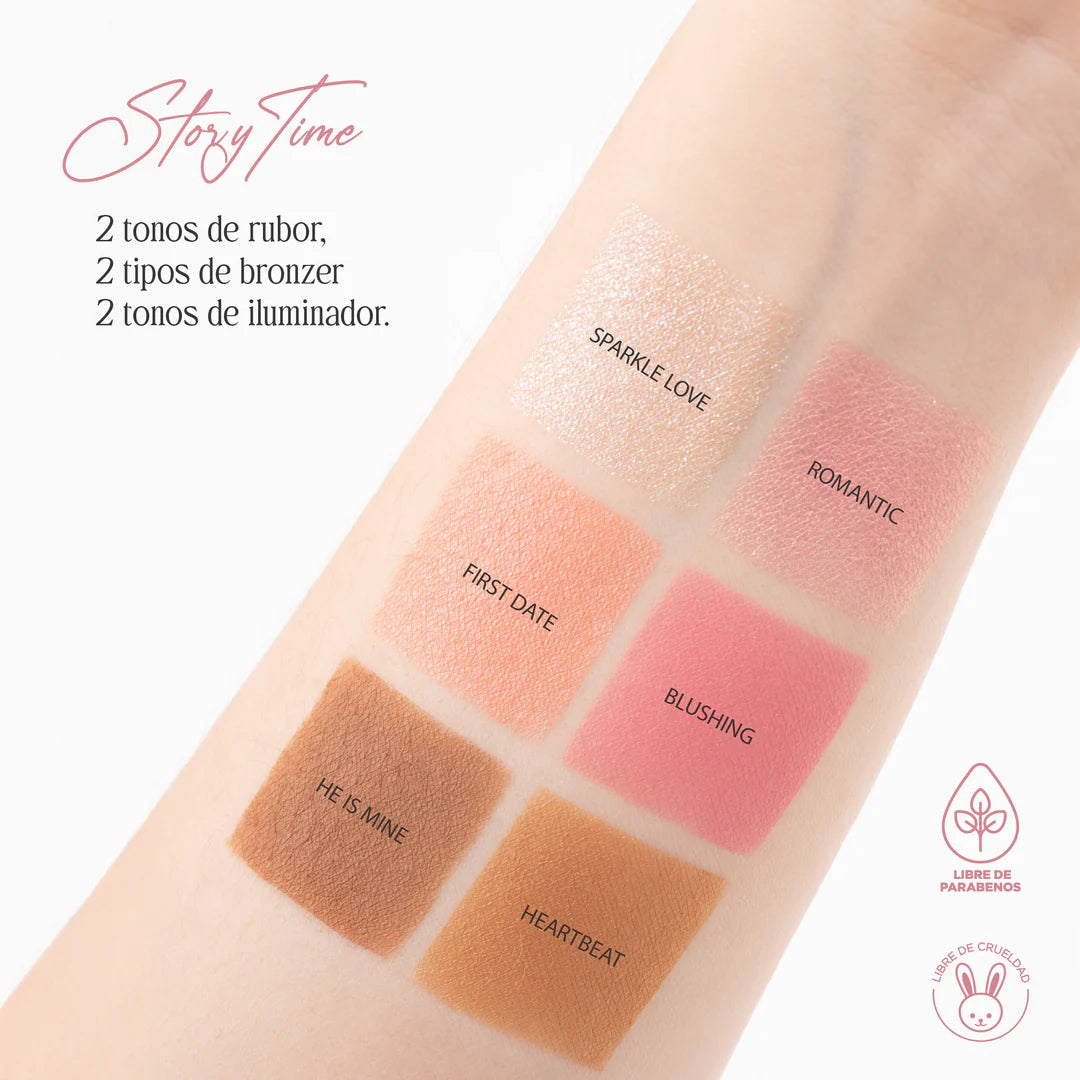 Paleta de sombras STORY TIME - Atenea