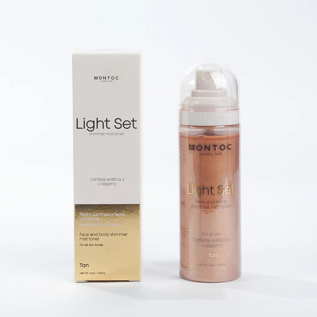 Shimmer Mist Toner Light Set - Montoc