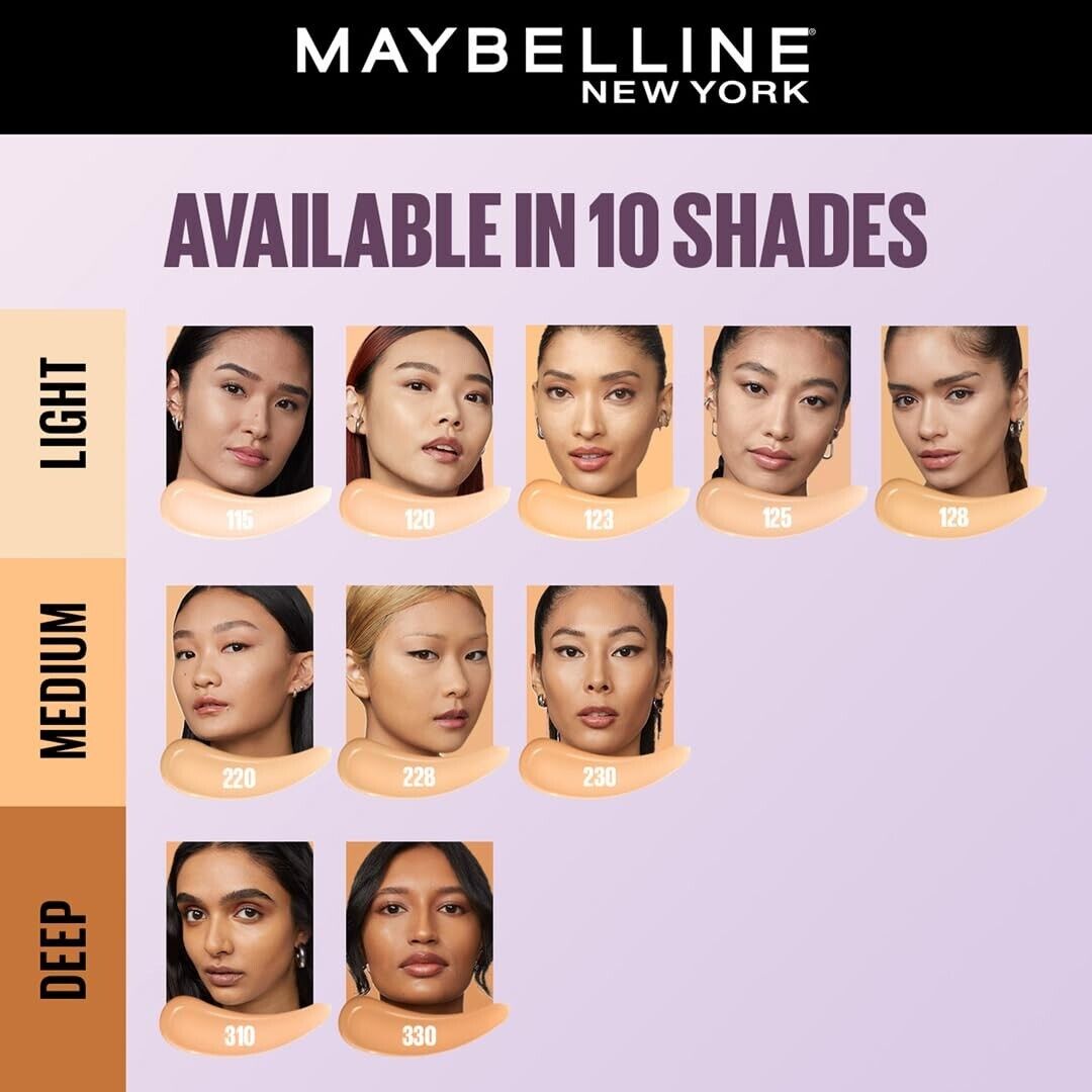 Base Super Saty Lumi Matte - Maybelline