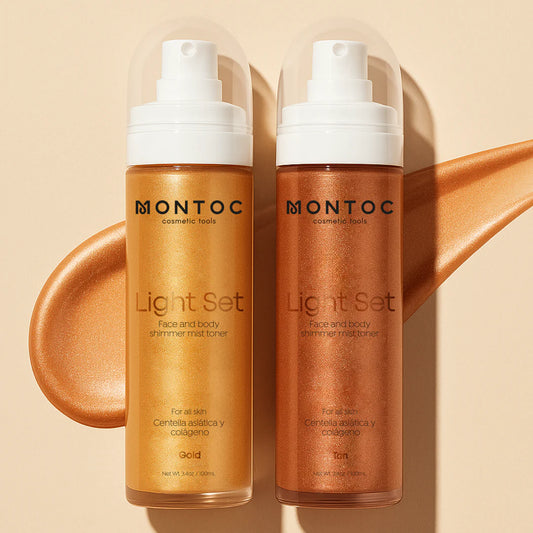 Shimmer Mist Toner Light Set - Montoc