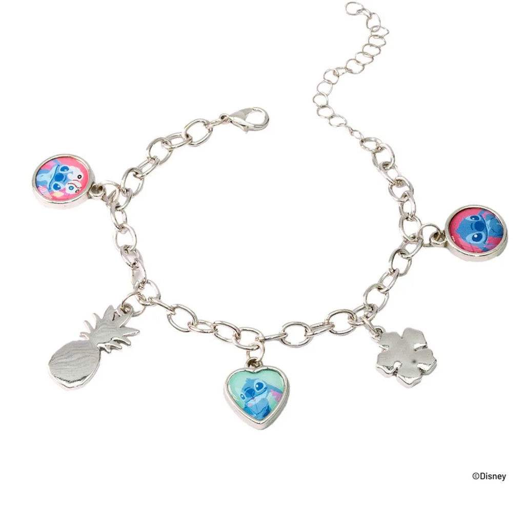 Pulsera Plateada Stitch - Trendy