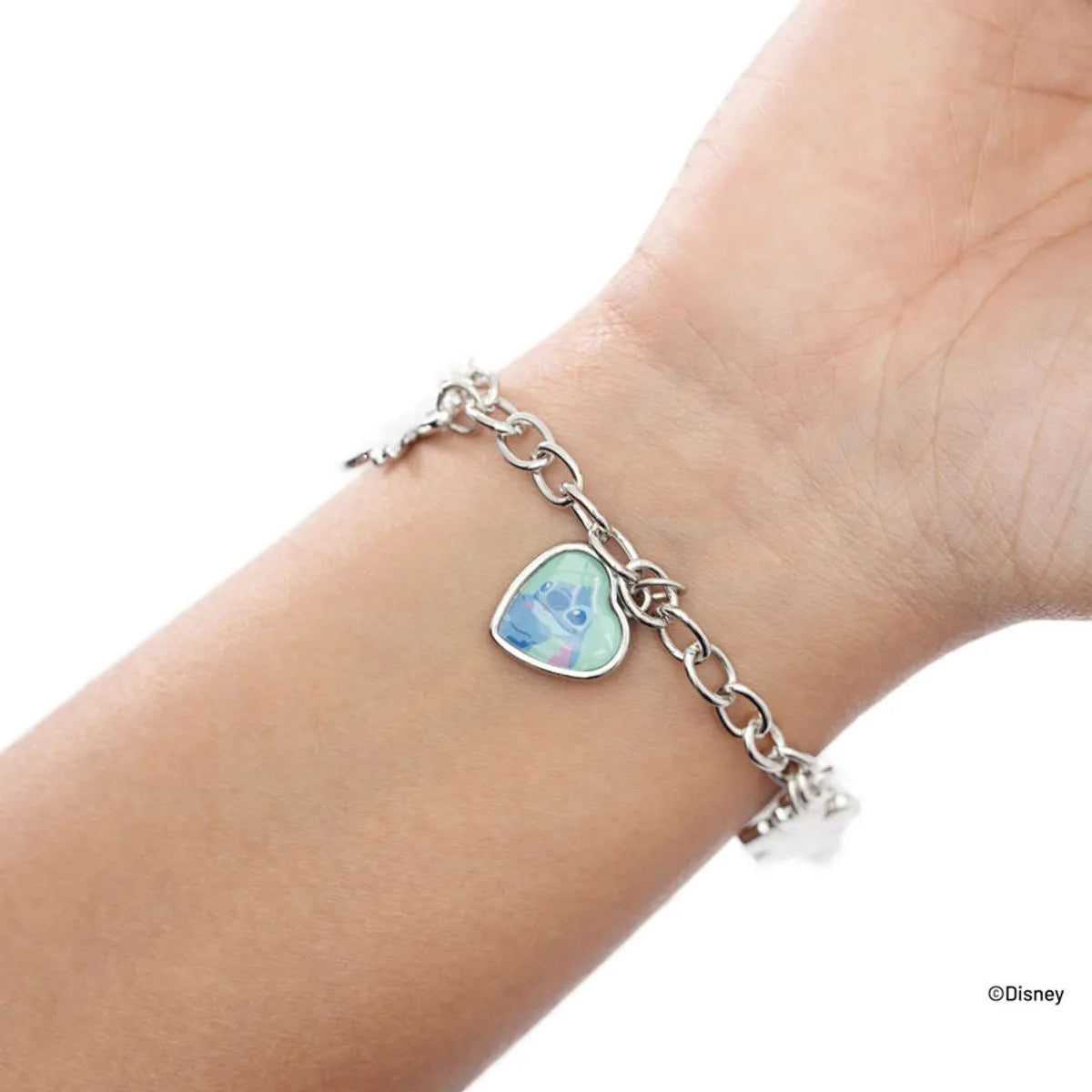 Pulsera Plateada Stitch - Trendy