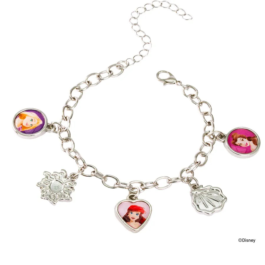 Pulsera Plateada Princesas - Trendy