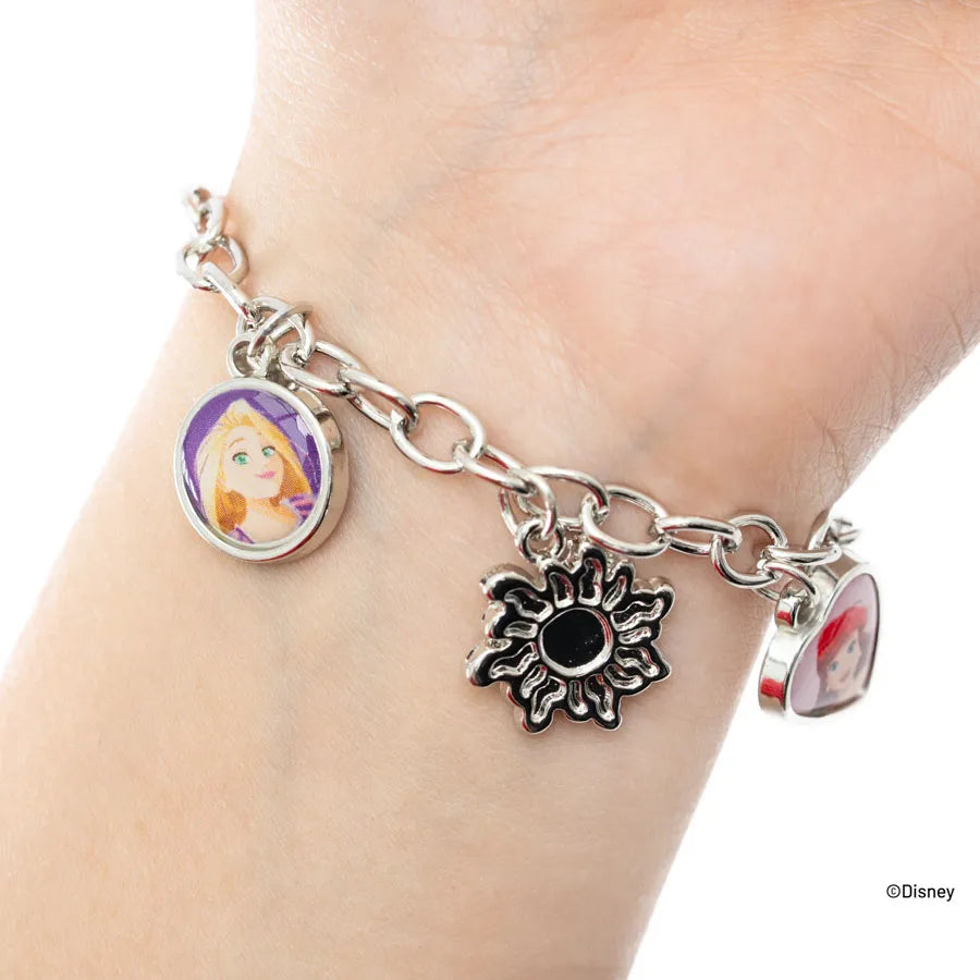 Pulsera Plateada Princesas - Trendy