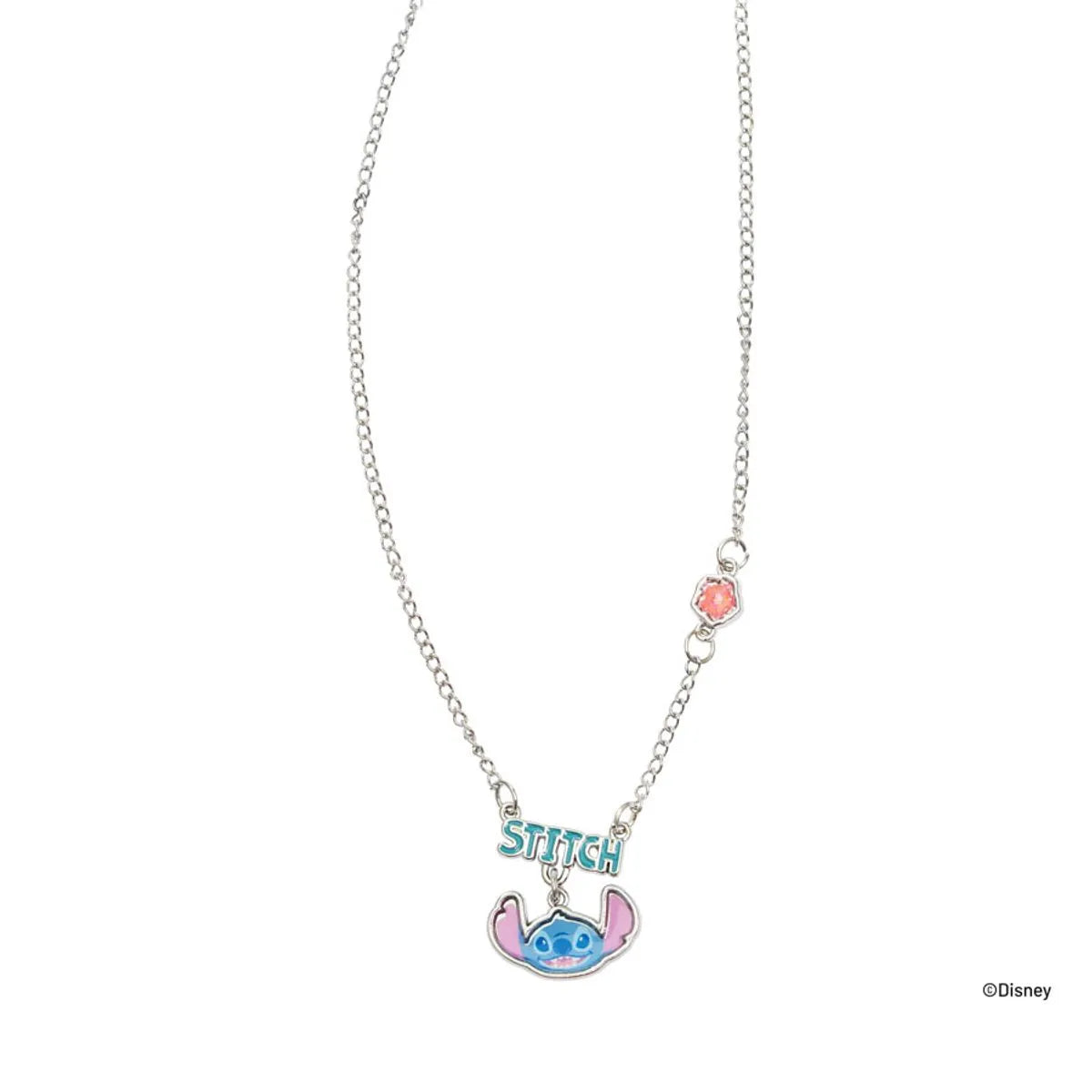 Collar Plateado Stitch - DISNEY