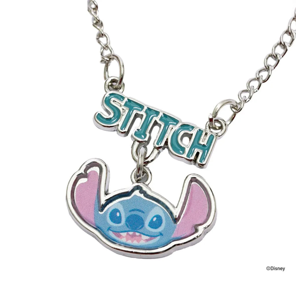 Collar Plateado Stitch - DISNEY