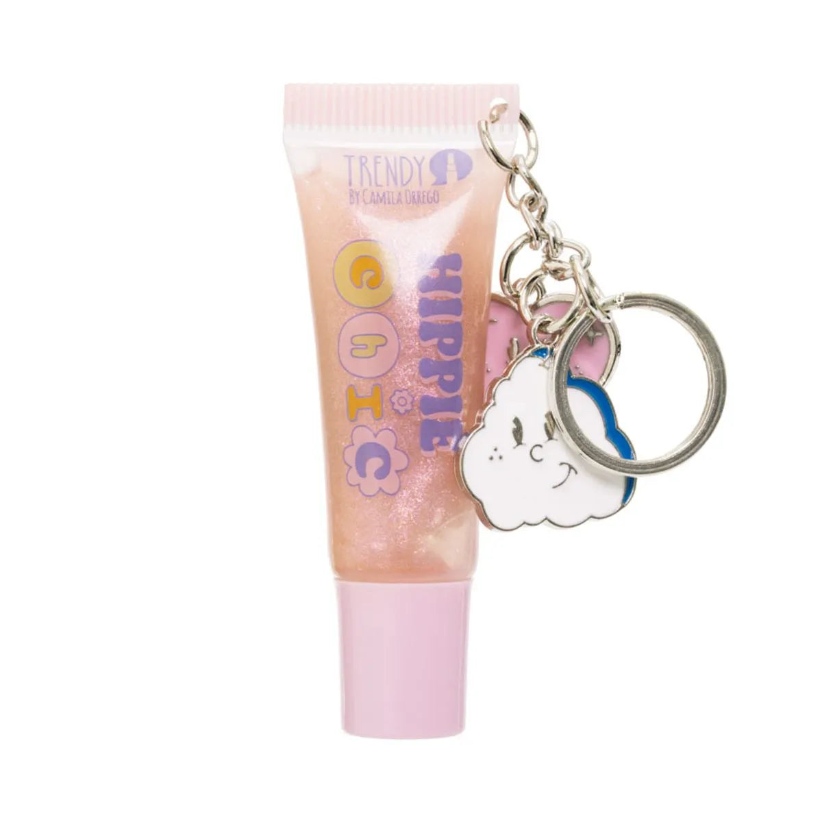 Brillo Llavero Hippie Chic - Trendy