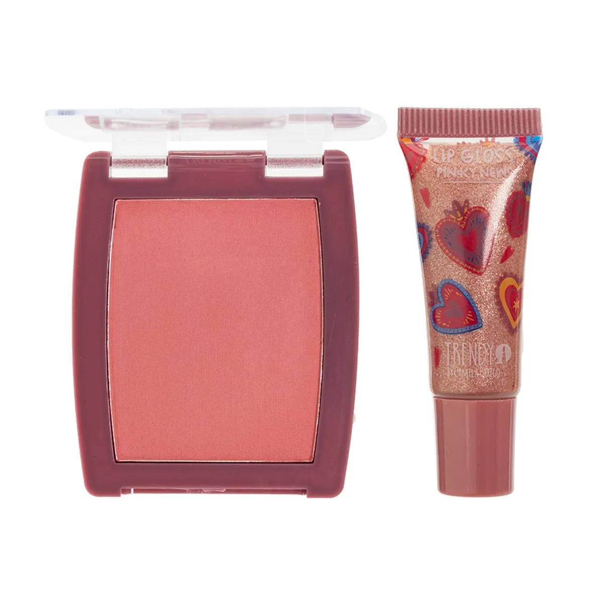 Kit Rubor y Gloss Pinky News - Trendy