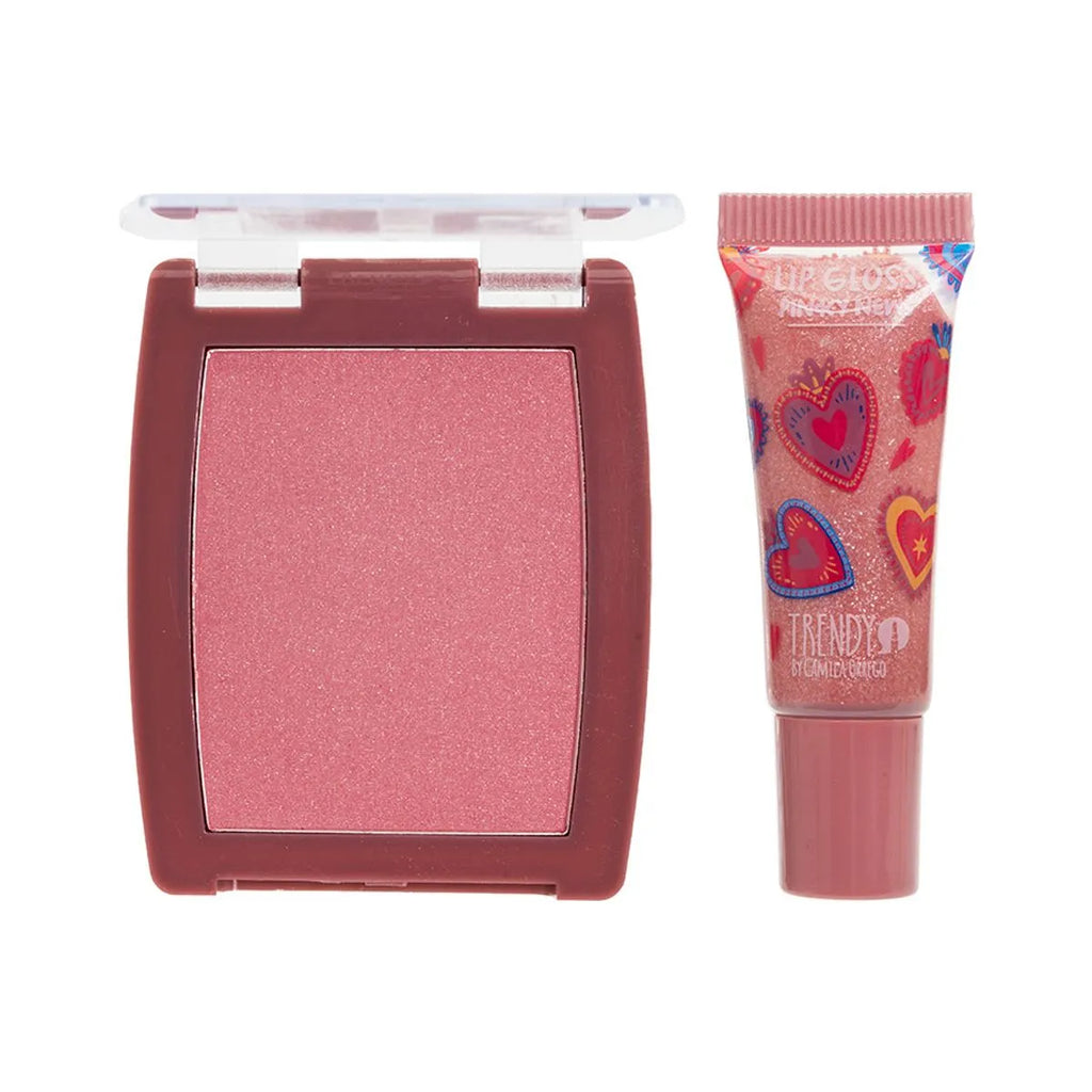 Kit Rubor y Gloss Pinky News - Trendy