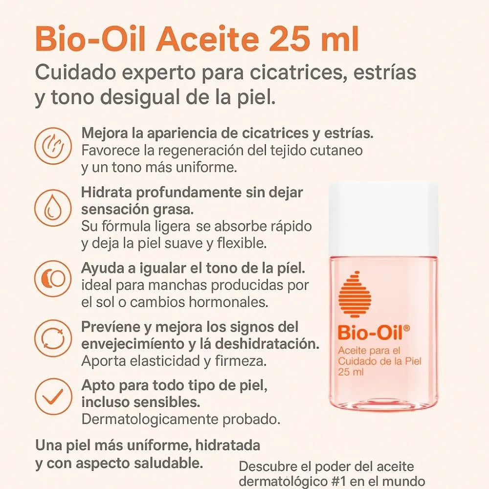 Aceite para el cuidado de la piel 25ml - BIO OIL