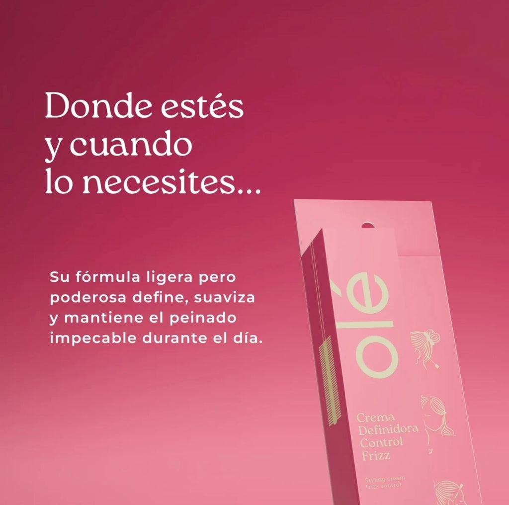 Crema definidora (Pestañina) Anti Frizz Nuez del Magdalena