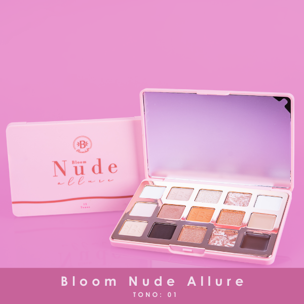Paleta de sombras NUDE - Bloomshell