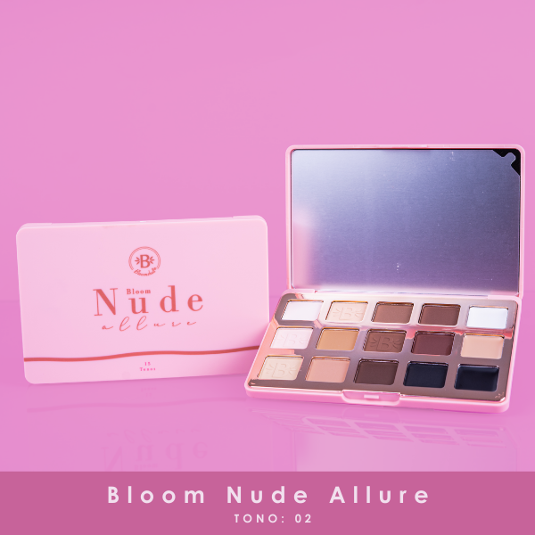 Paleta de sombras NUDE - Bloomshell