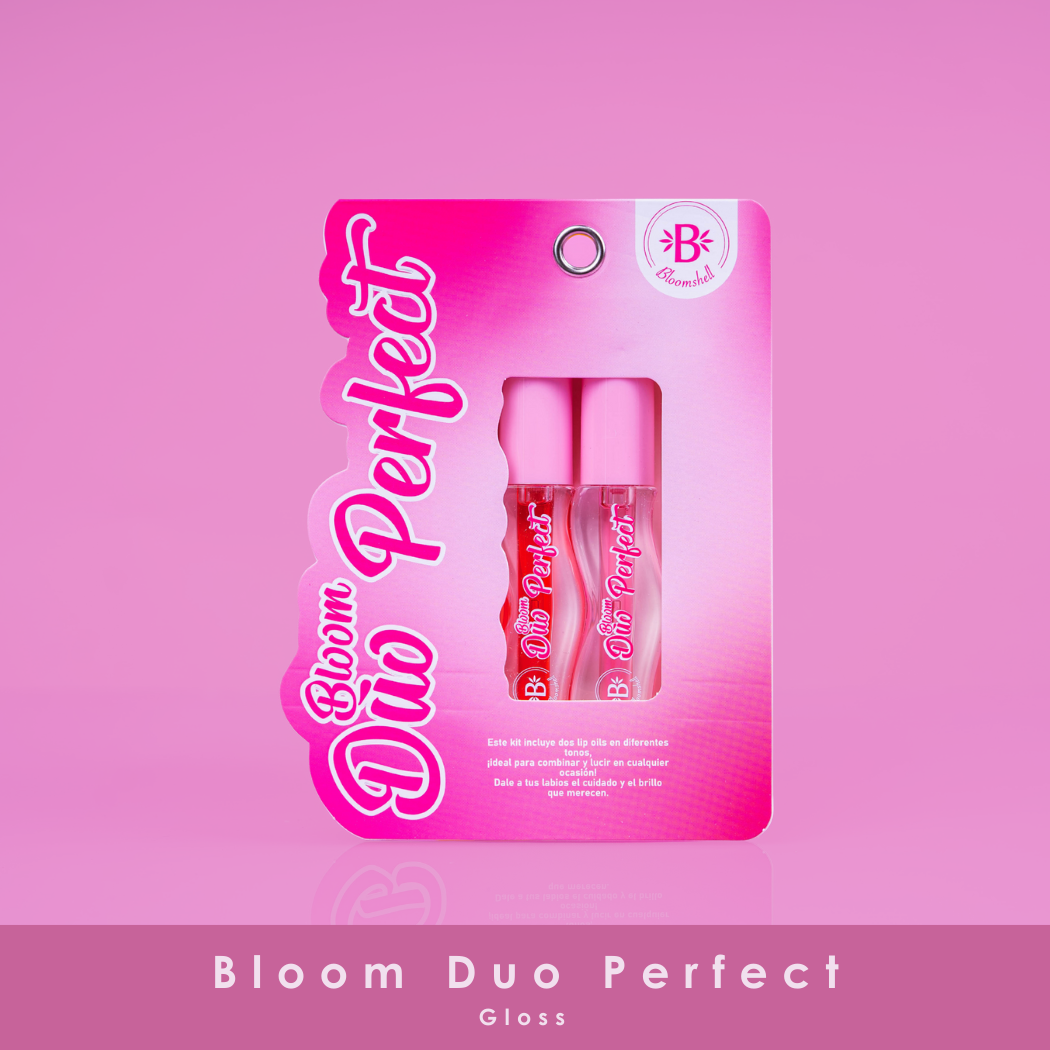 Lip gloss x2 Bloom duo perfect - Bloomshell