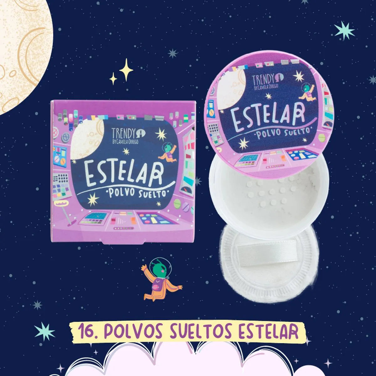 Mini favoritos GALAXY - Trendy