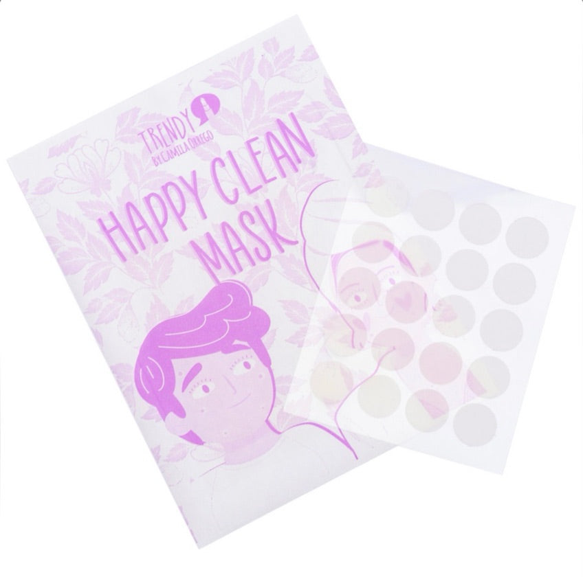 Sobre Mascarilla Stickers Para Acne Happy Clean - Trendy