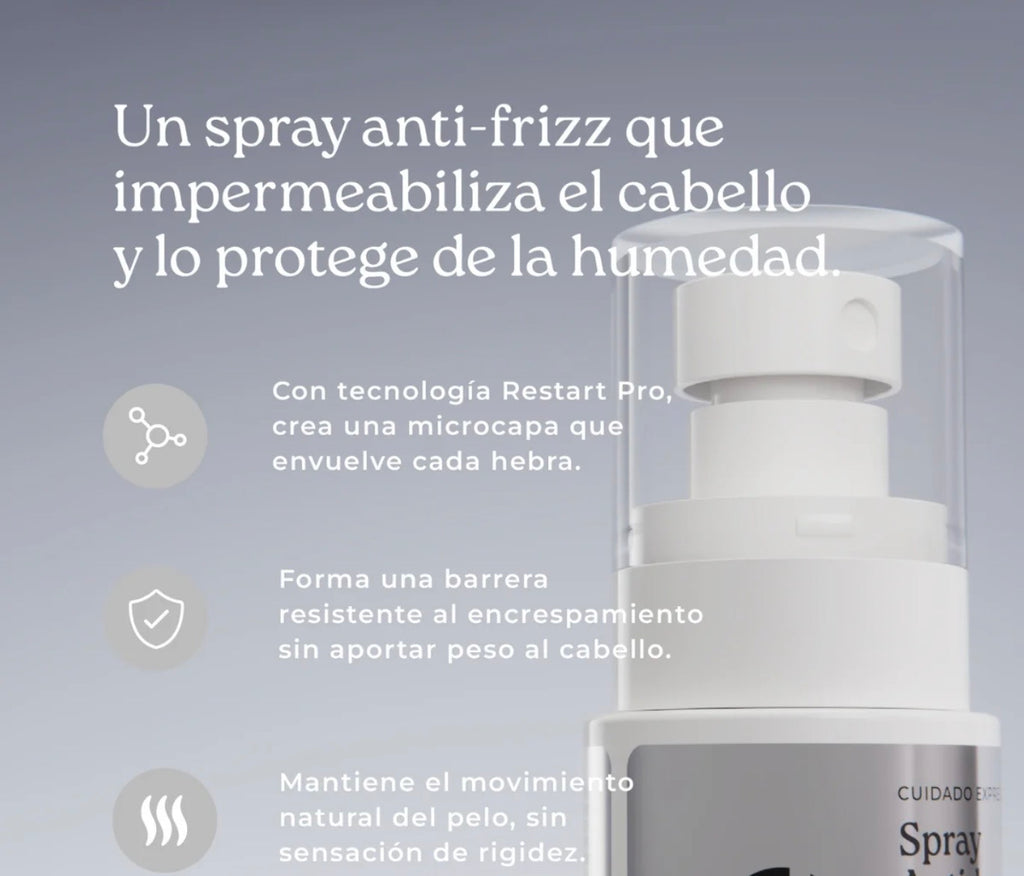 SPRAY ANTI-HUMEDAD ANTI-FlRIZZ CON RESTART PRO - Olé Capilar