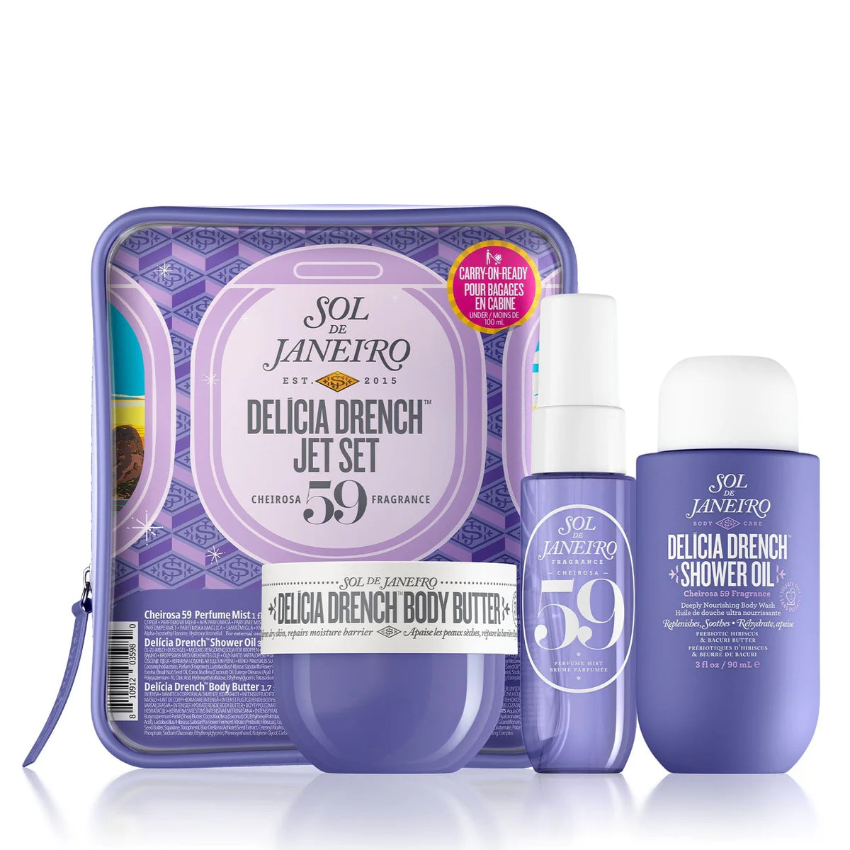 Set de viaje DELICIA DRENCH N.59 - Sol de Janeiro