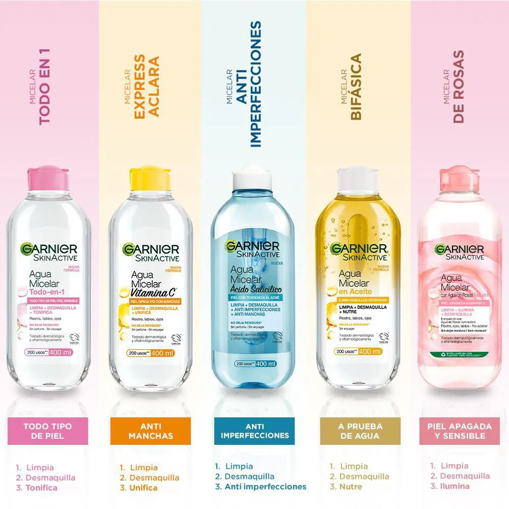 Agua micelar 400 ML - GARNIER