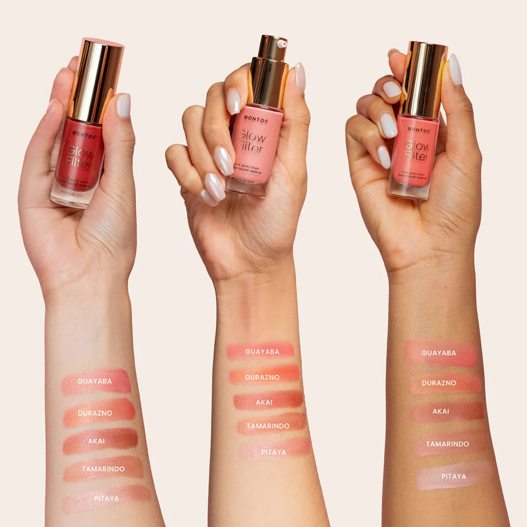 Rubor líquido GLOW FILTER - Montoc