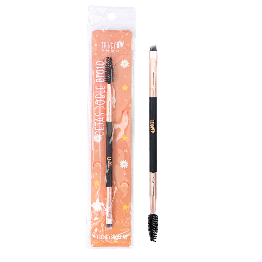 Brocha cejas doble BT010 - Trendy