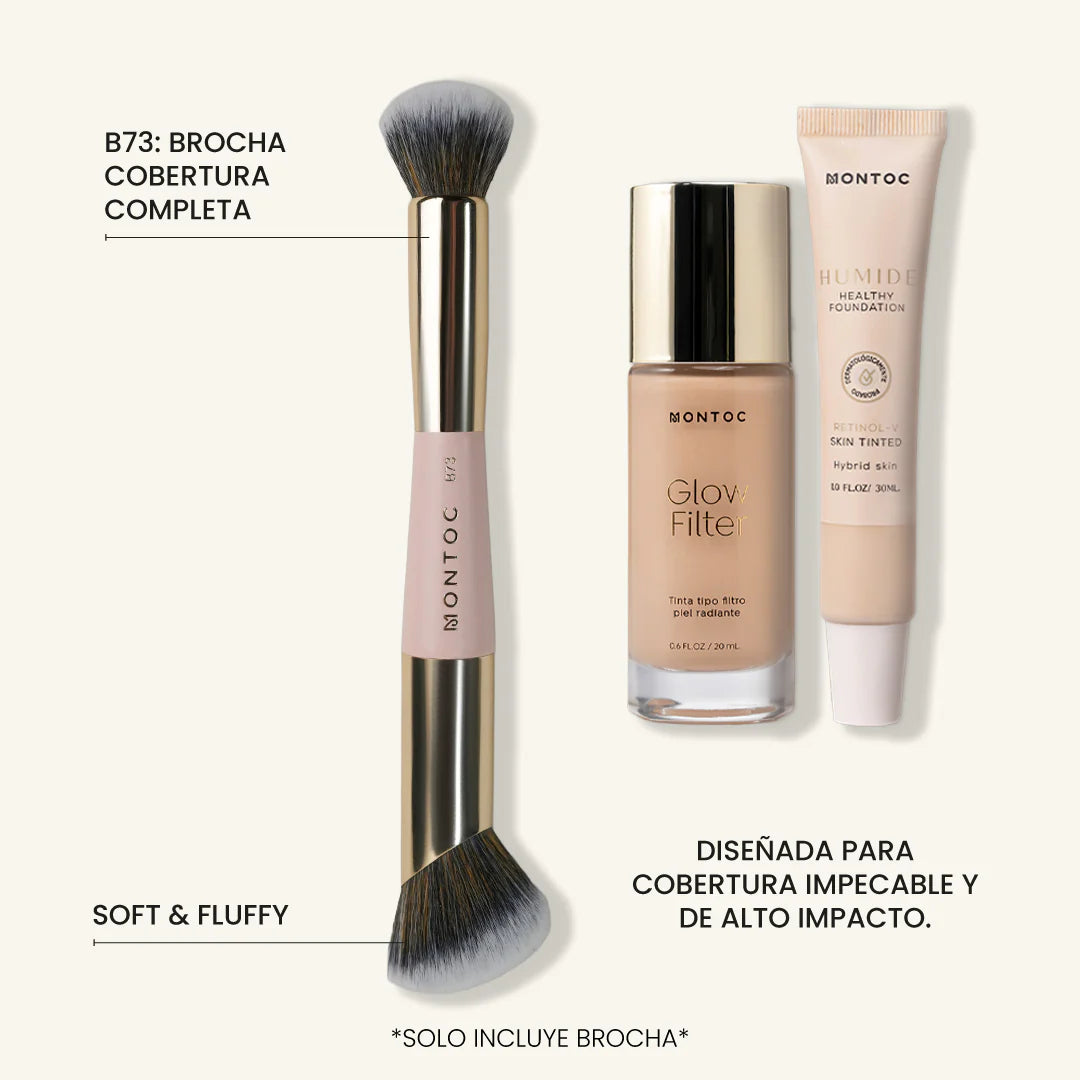 Brocha B73 Individual Doble de cobertura completa Humide - Montoc