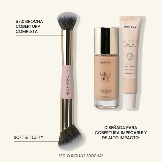Brocha B73 Individual Doble de cobertura completa Humide - Montoc