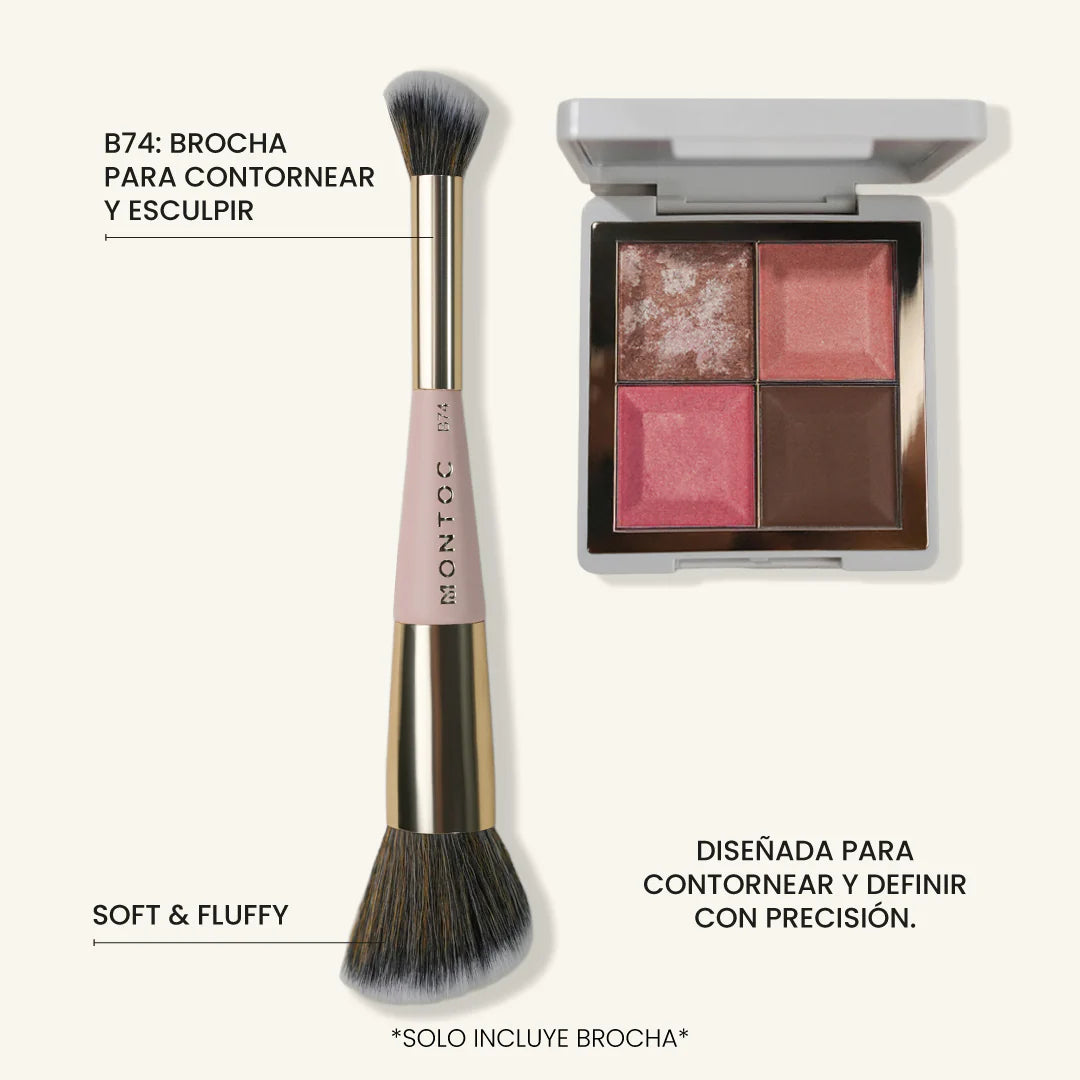 Brocha B74 Individual Doble Humide Sculpting Brush - Montoc