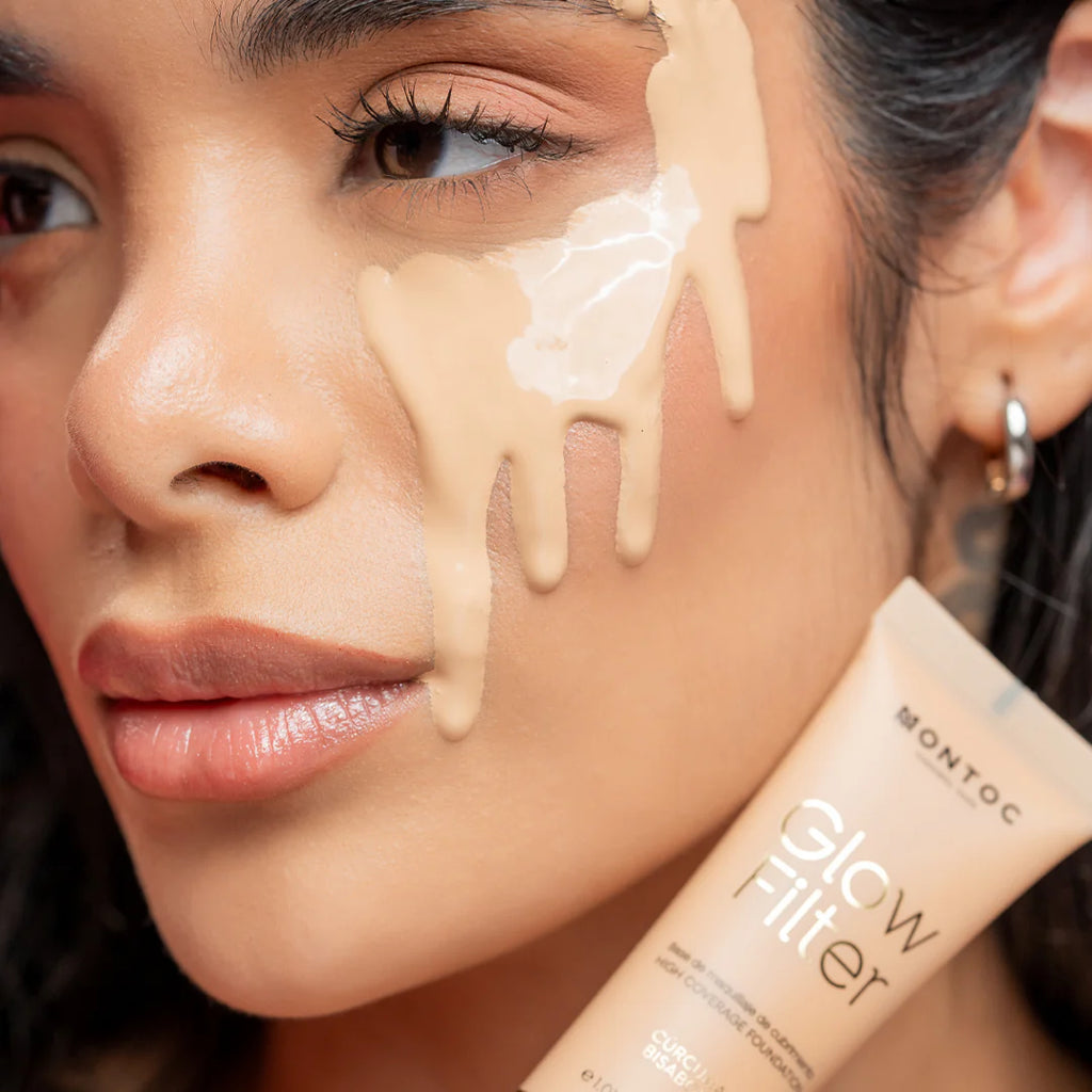 Base alta cobertura GLOW FILTER - Montoc