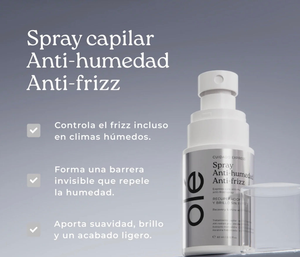 SPRAY ANTI-HUMEDAD ANTI-FlRIZZ CON RESTART PRO - Olé Capilar