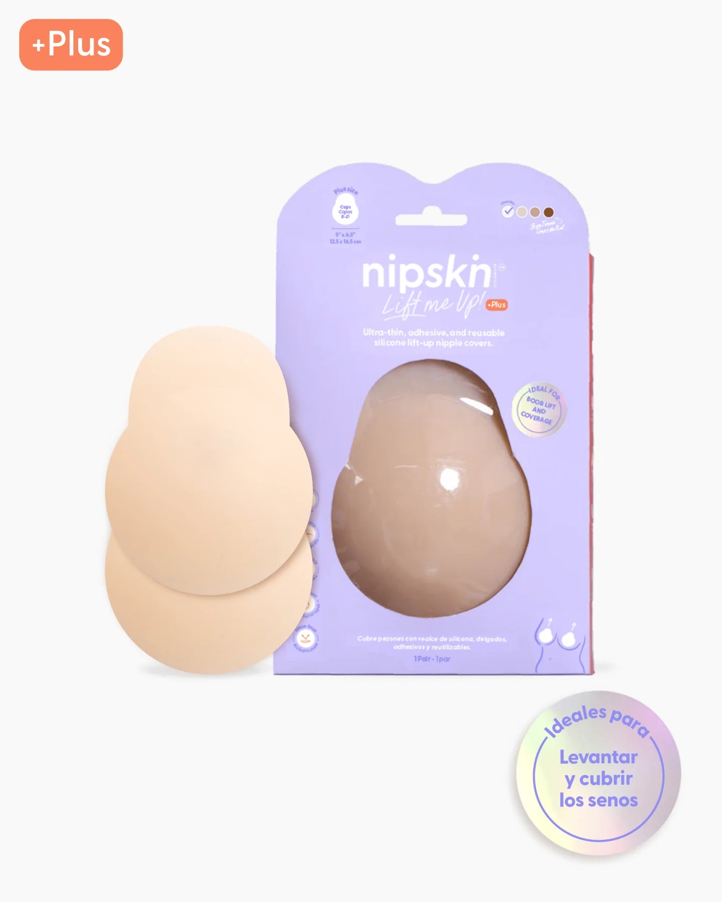 Copas Adhesivas en Silicona Para Levantar busto, Lift Me Up - Nipskin