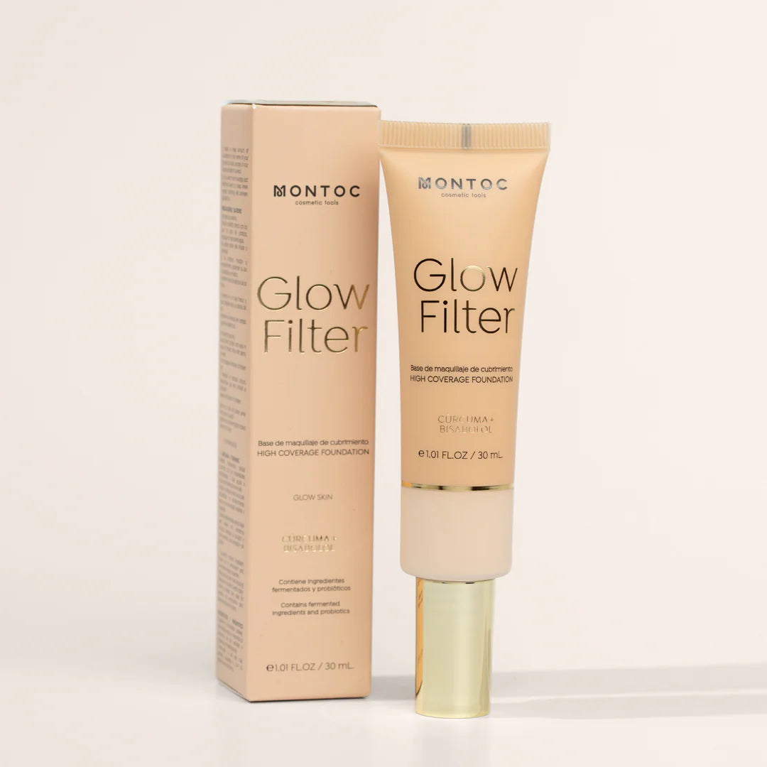 Base alta cobertura GLOW FILTER - Montoc